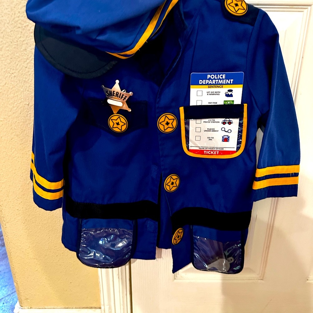 Police Halloween costume - youth boys 5/6